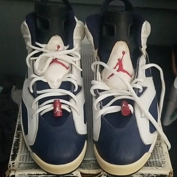 Jordan retro 6 (olympics)2000 release - Picture 4 of 8
